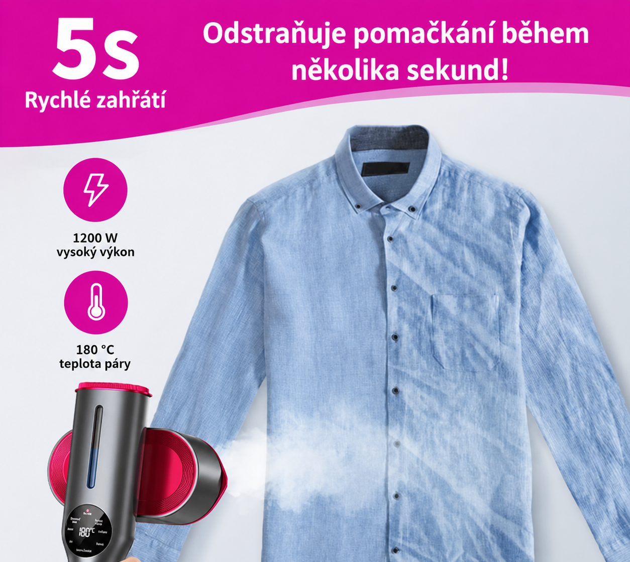 Elaris™ - Parní žehlička